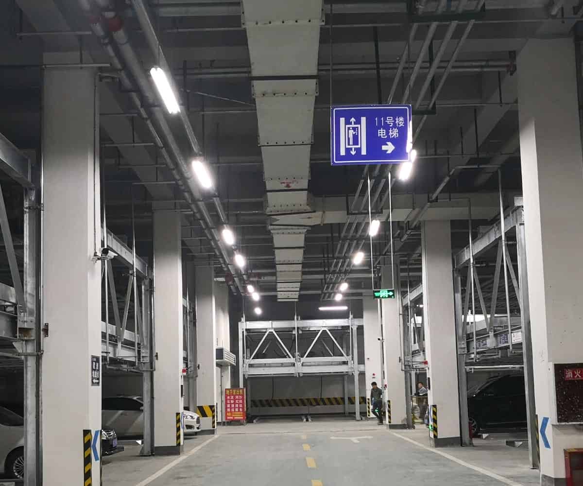 三層升降機械車庫